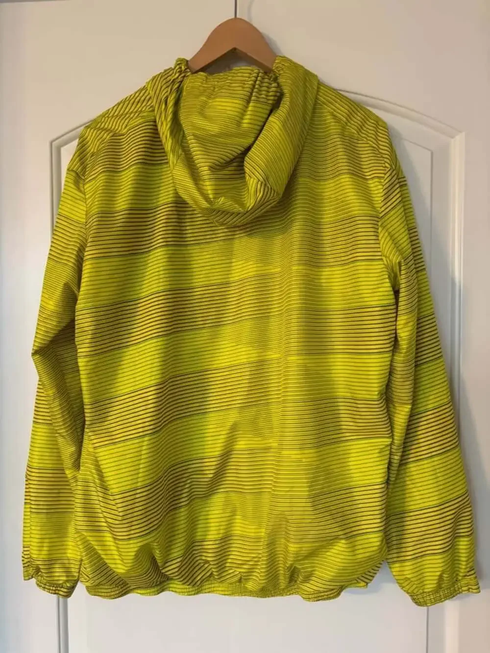 Adidas F50 Adizero AOP Woven Windbreaker Jacket Neon Yellow/Black Men's Size XL